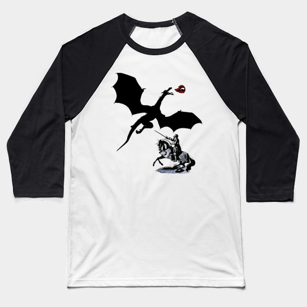 dragon Baseball T-Shirt by VedadsDesign